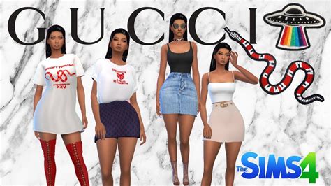 the sims 4 downloads Gucci